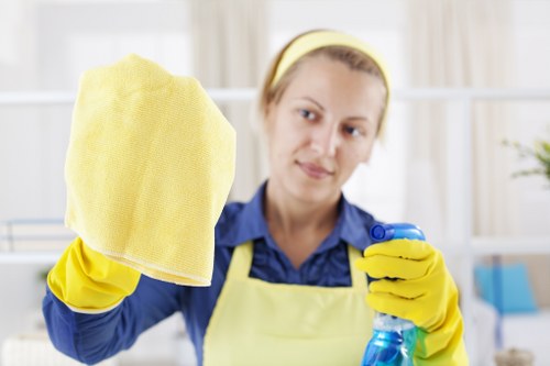 After builders cleaning for a refurbished flat in Elephant and Castle