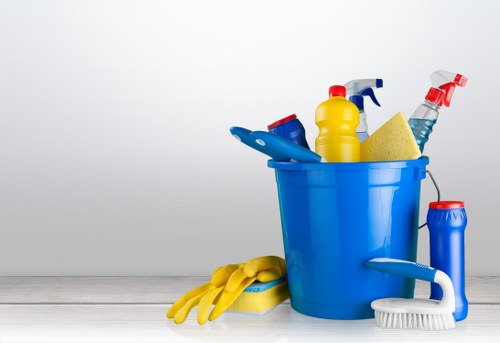 Regular office cleaning for desks meeting rooms and reception areas