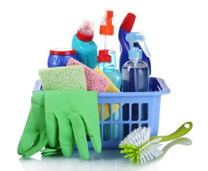 Cleaners caring for shared building areas in Elephant and Castle