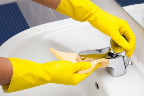 Cleaning newly renovated apartment surfaces and floors after building work
